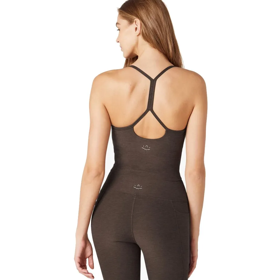 Spacedye Slim Racerback Cropped Tank Top - Women's