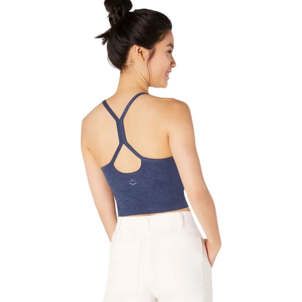Spacedye Slim Racerback Cropped Tank Top - Women's