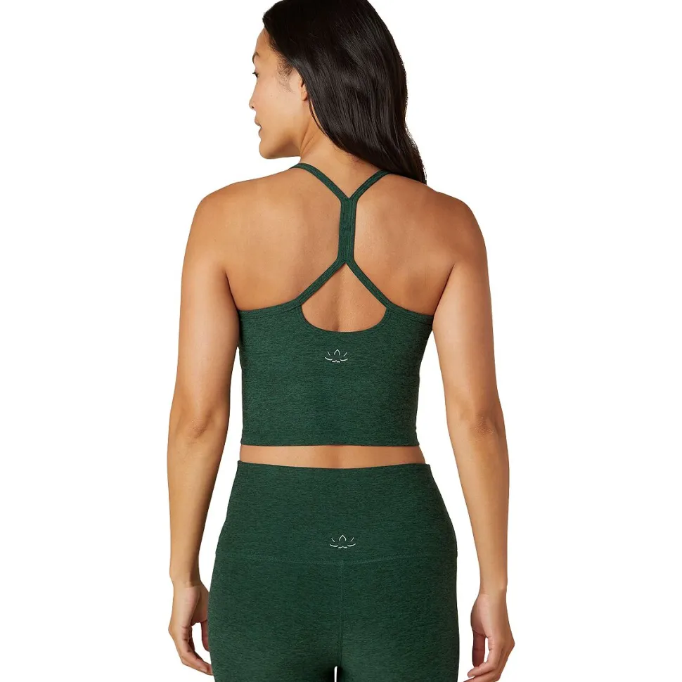 Spacedye Slim Racerback Cropped Tank Top - Women's