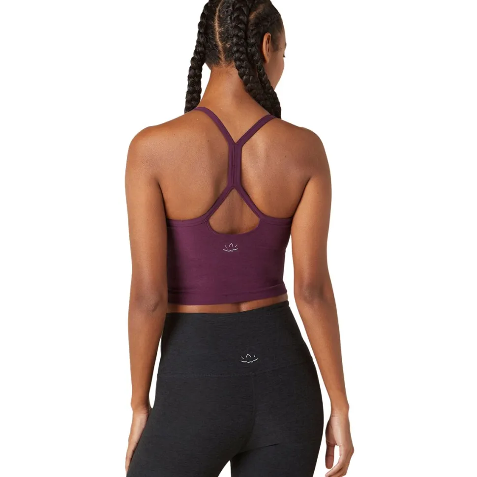 Spacedye Slim Racerback Cropped Tank Top - Women's