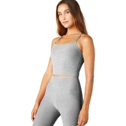 Spacedye Slim Racerback Cropped Tank Top - Women's
