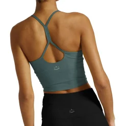 Spacedye Slim Racerback Cropped Tank Top - Women's