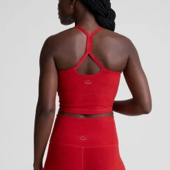Spacedye Slim Racerback Cropped Tank Top - Women's