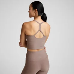 Spacedye Slim Racerback Cropped Tank Top - Women's