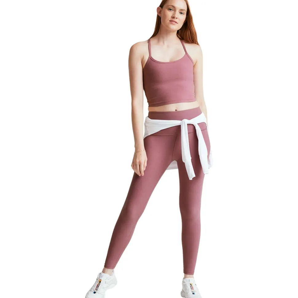 Spacedye Slim Racerback Cropped Tank Top - Women's