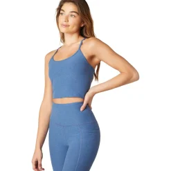 Spacedye Slim Racerback Cropped Tank Top - Women's