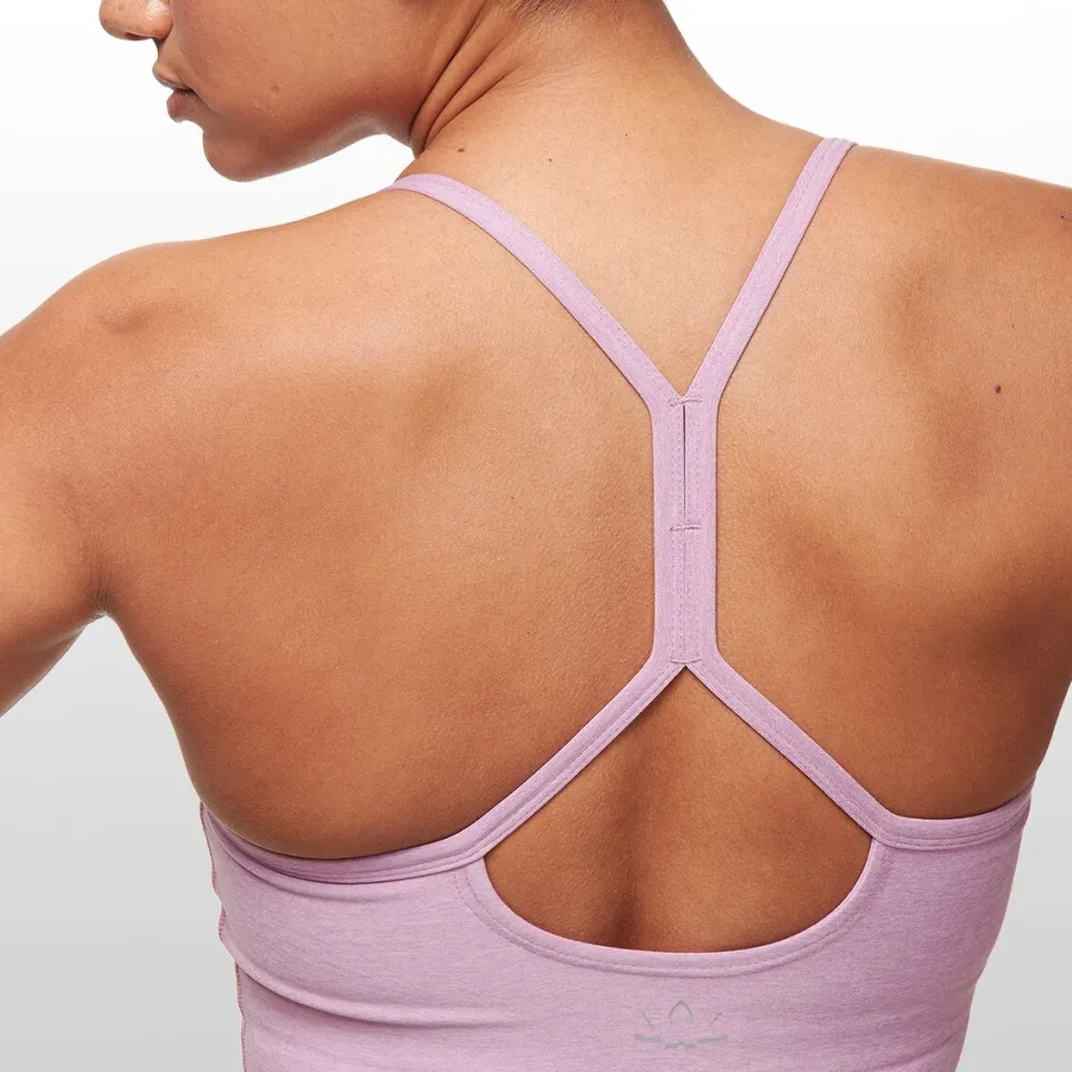 Spacedye Slim Racerback Cropped Tank Top - Women's