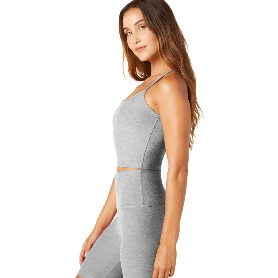 Spacedye Slim Racerback Cropped Tank Top - Women's