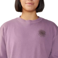 Spiral Pullover Crew Sweatshirt - Women's