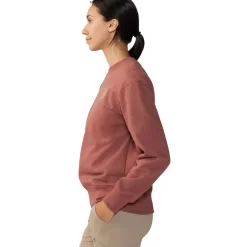 Spiral Pullover Crew Sweatshirt - Women's