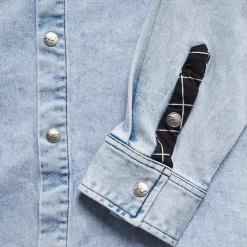Sport Denim Button Down Shirt - Men's