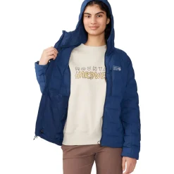 Stretchdown Hooded Jacket - Women's