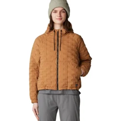 Stretchdown Light Full-Zip Hooded Jacket - Women's