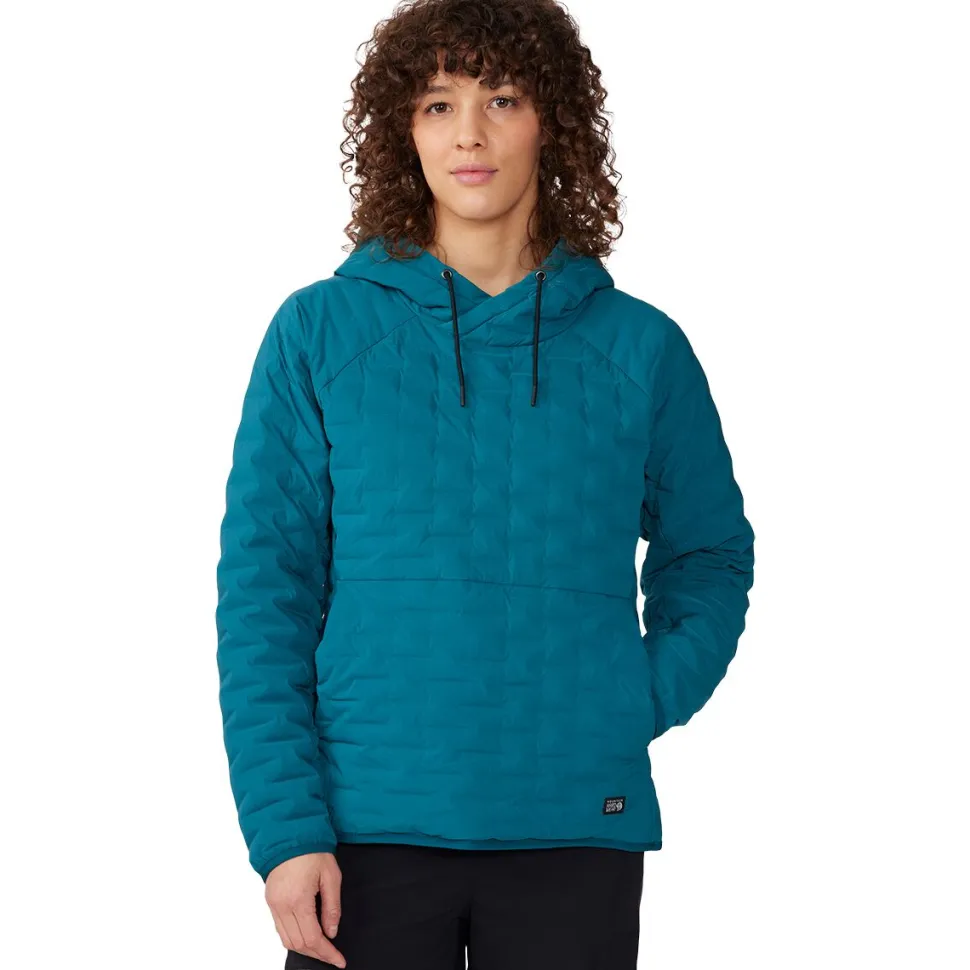 Stretchdown Light Pullover Hoodie - Women's