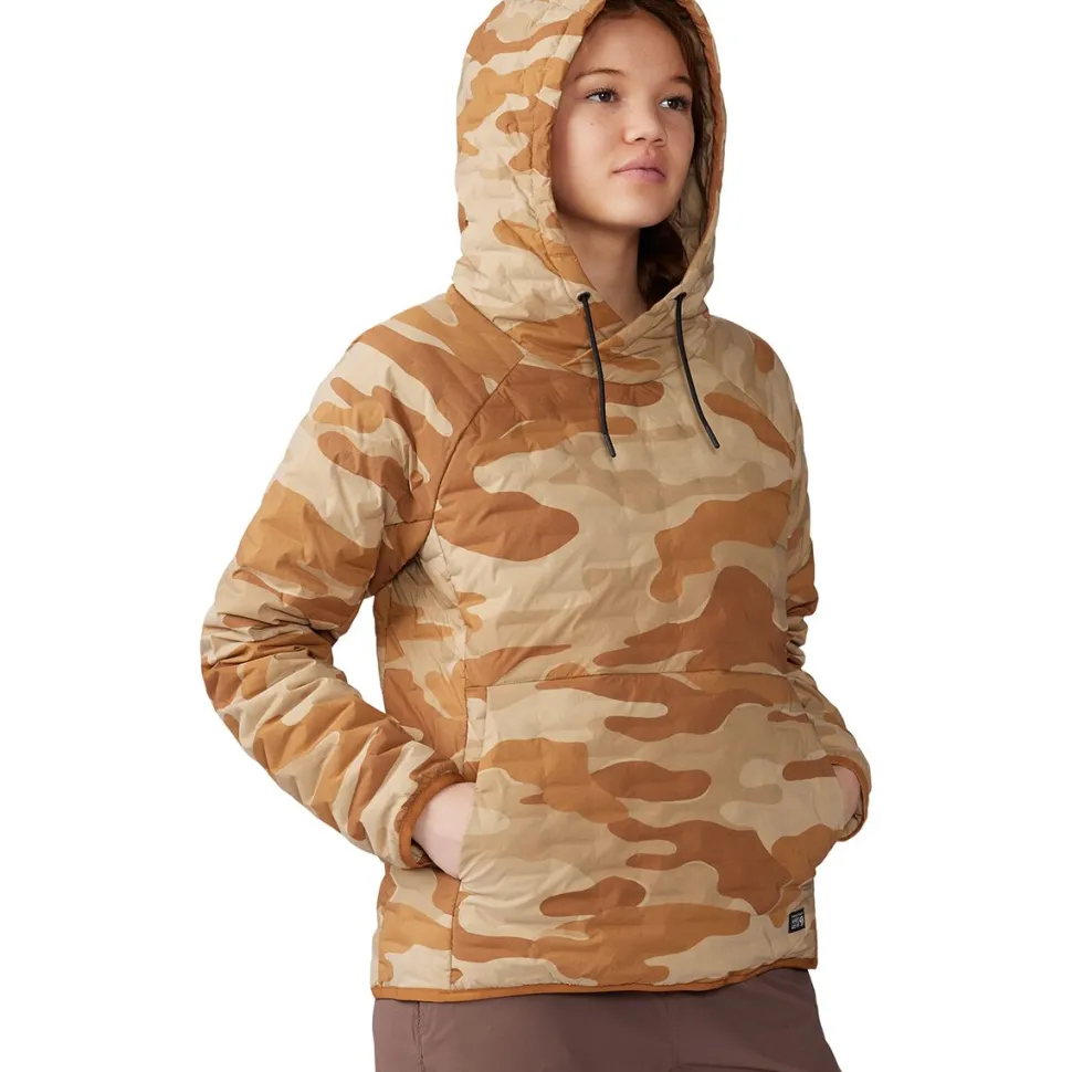 Stretchdown Light Pullover Hoodie - Women's