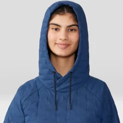 Stretchdown Light Pullover Hoodie - Women's
