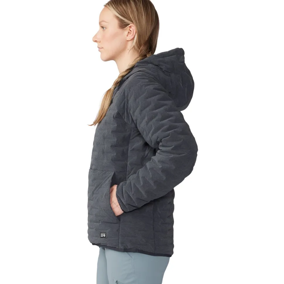 Stretchdown Light Pullover Hoodie - Women's