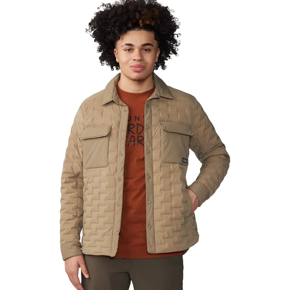 Stretchdown Light Shacket - Men's