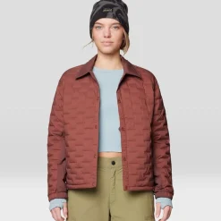 Stretchdown Light Snap Jacket - Women's
