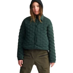 Stretchdown Light Snap Jacket - Women's
