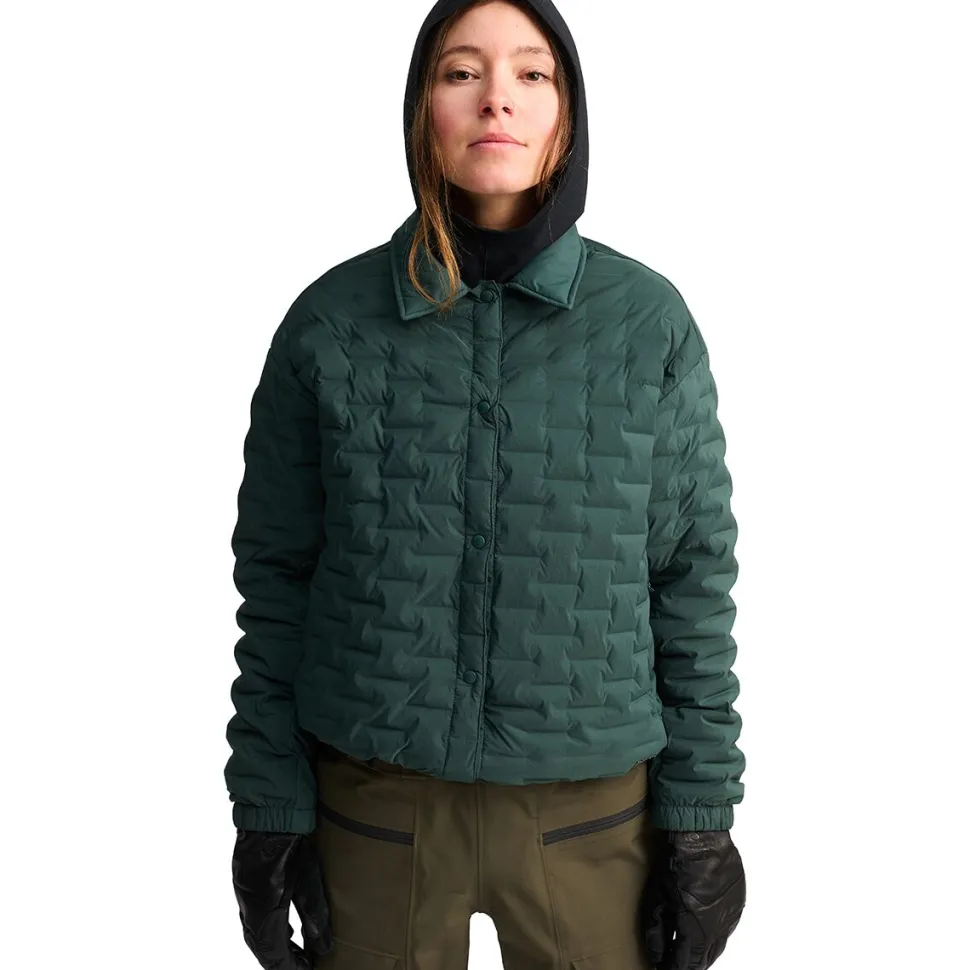 Stretchdown Light Snap Jacket - Women's