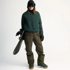 Stretchdown Light Snap Jacket - Women's