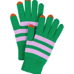 Striped Touchscreen Glove