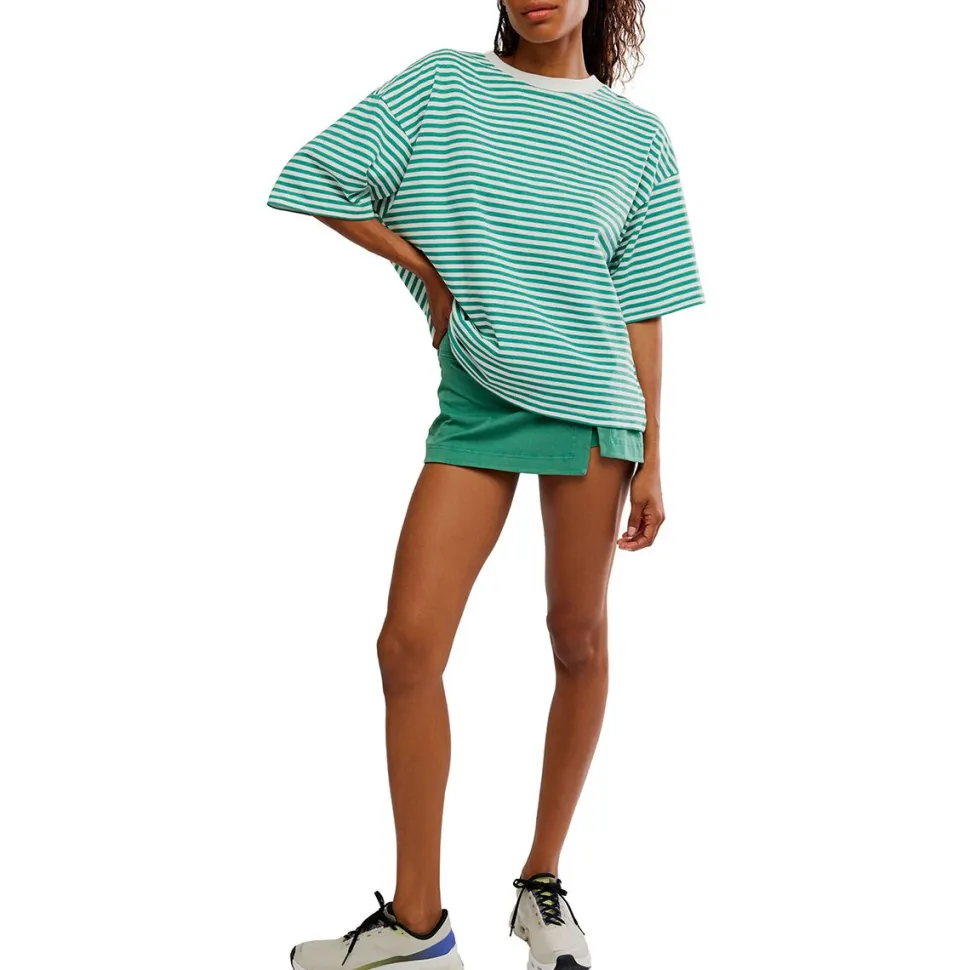 Stripe Tackle T-Shirt - Women's