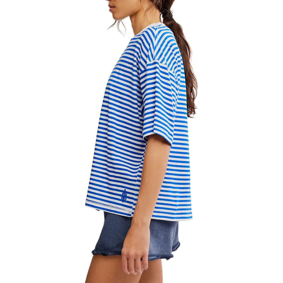 Stripe Tackle T-Shirt - Women's