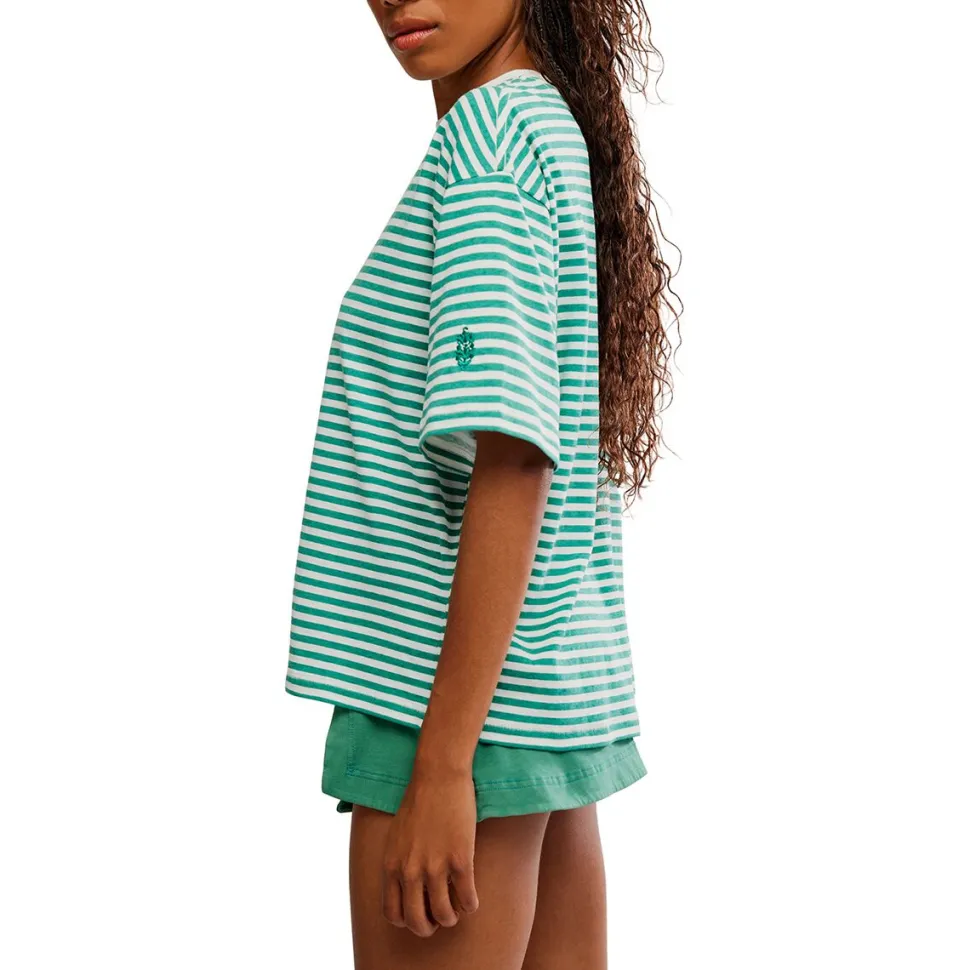 Stripe Tackle T-Shirt - Women's