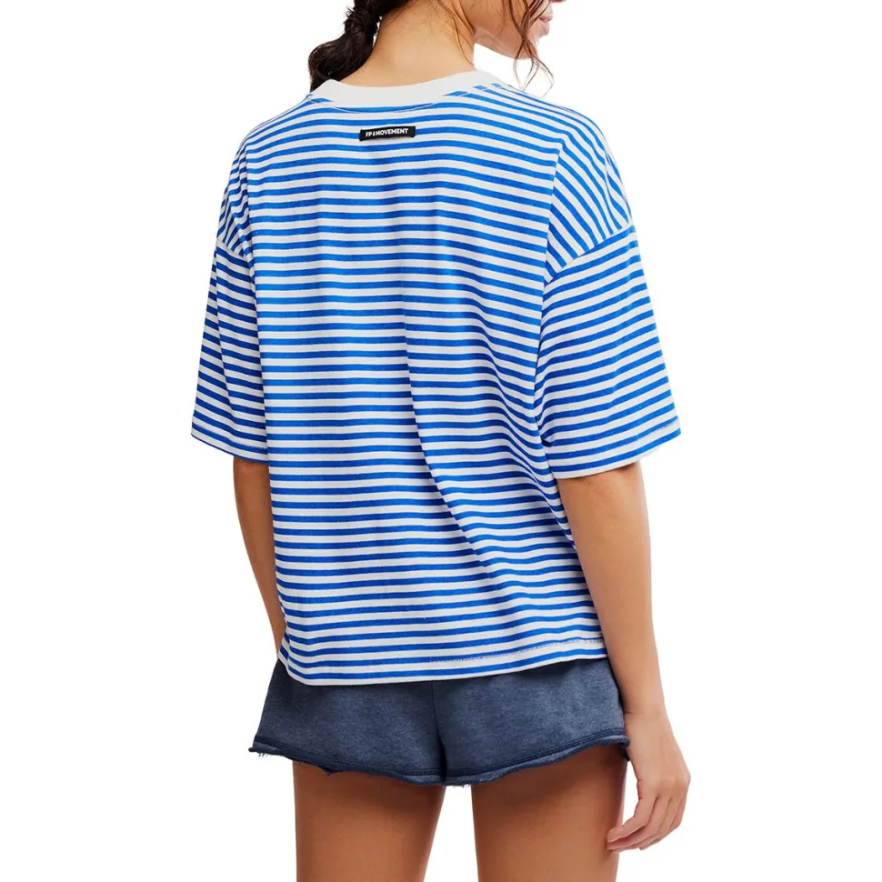 Stripe Tackle T-Shirt - Women's