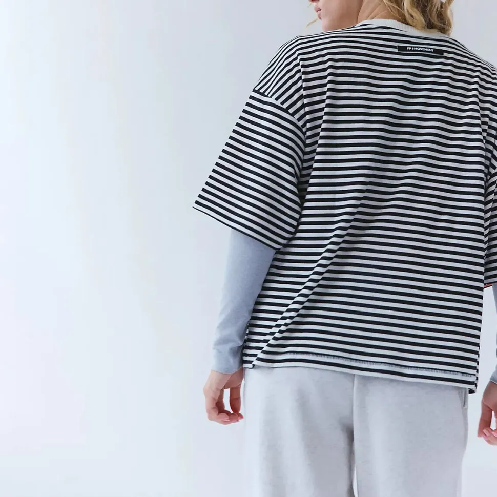 Stripe Tackle T-Shirt - Women's