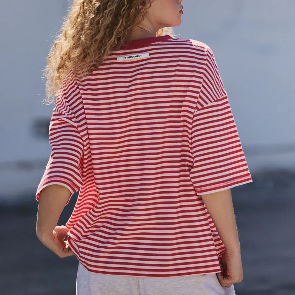 Stripe Tackle T-Shirt - Women's