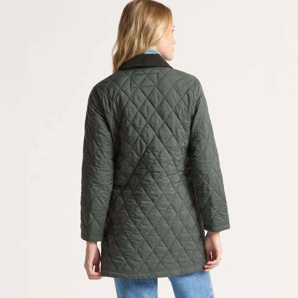 Sun River Corduroy Accent Field Coat - Women's