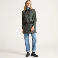 Sun River Corduroy Accent Field Coat - Women's