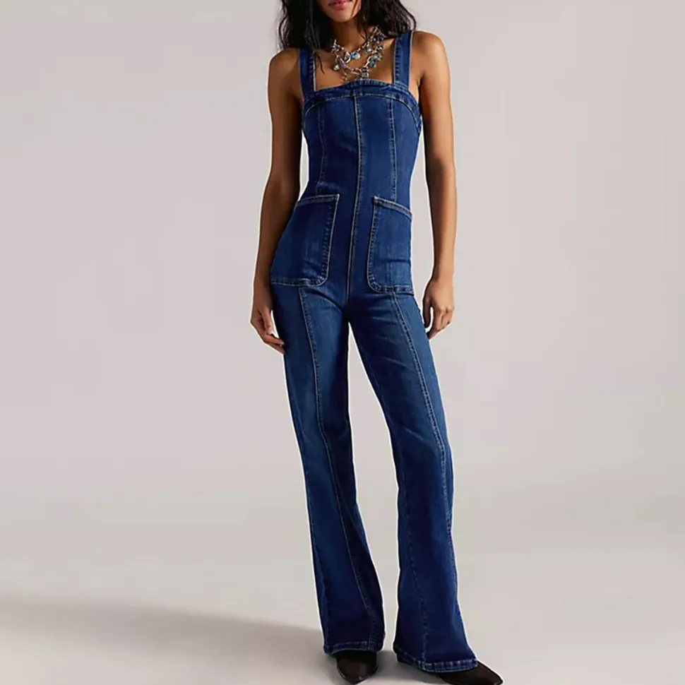 Suns Out Bootcut Jumpsuit - Women's