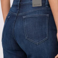 Tech Fleece Denim High Rise Straight Pant - Women's