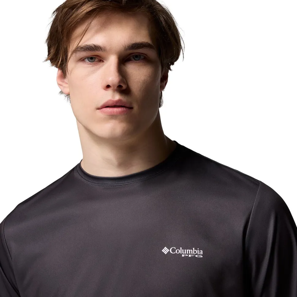Terminal Tackle PFG Border Hex Long-Sleeve Shirt - Men's