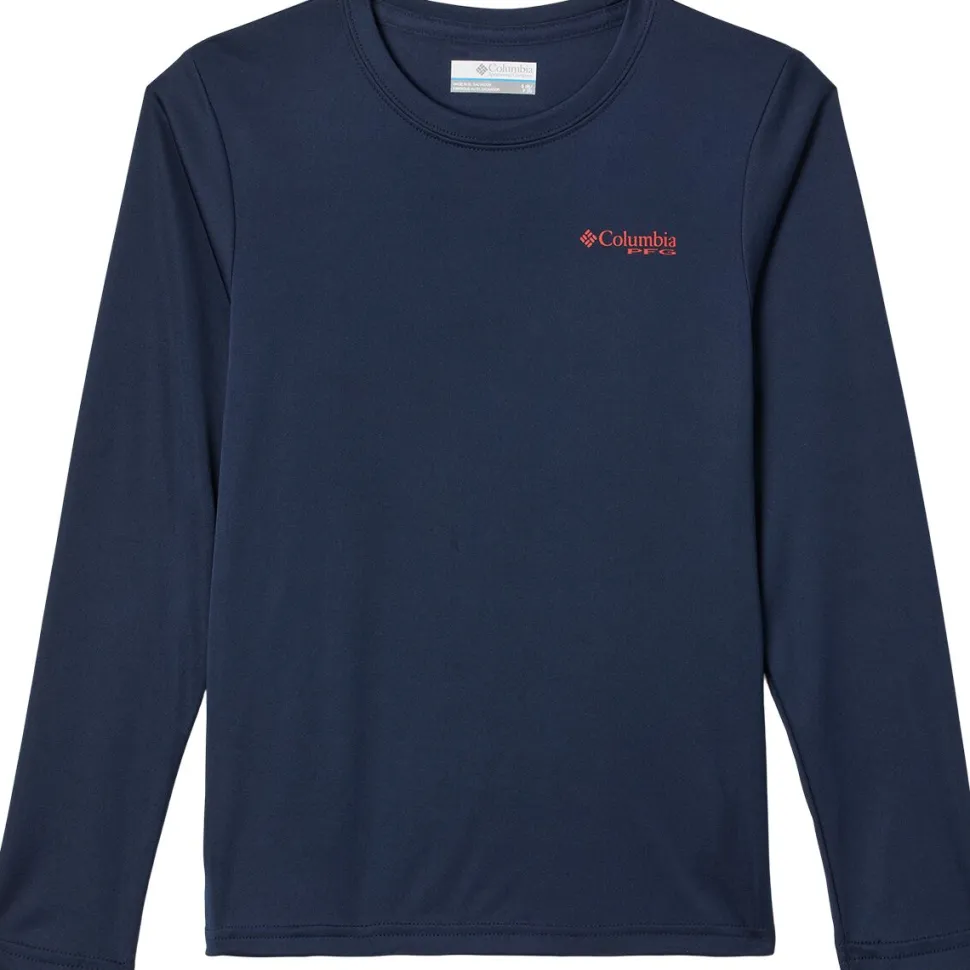 Terminal Tackle PFG Fish Flag Long-Sleeve Shirt - Boys'