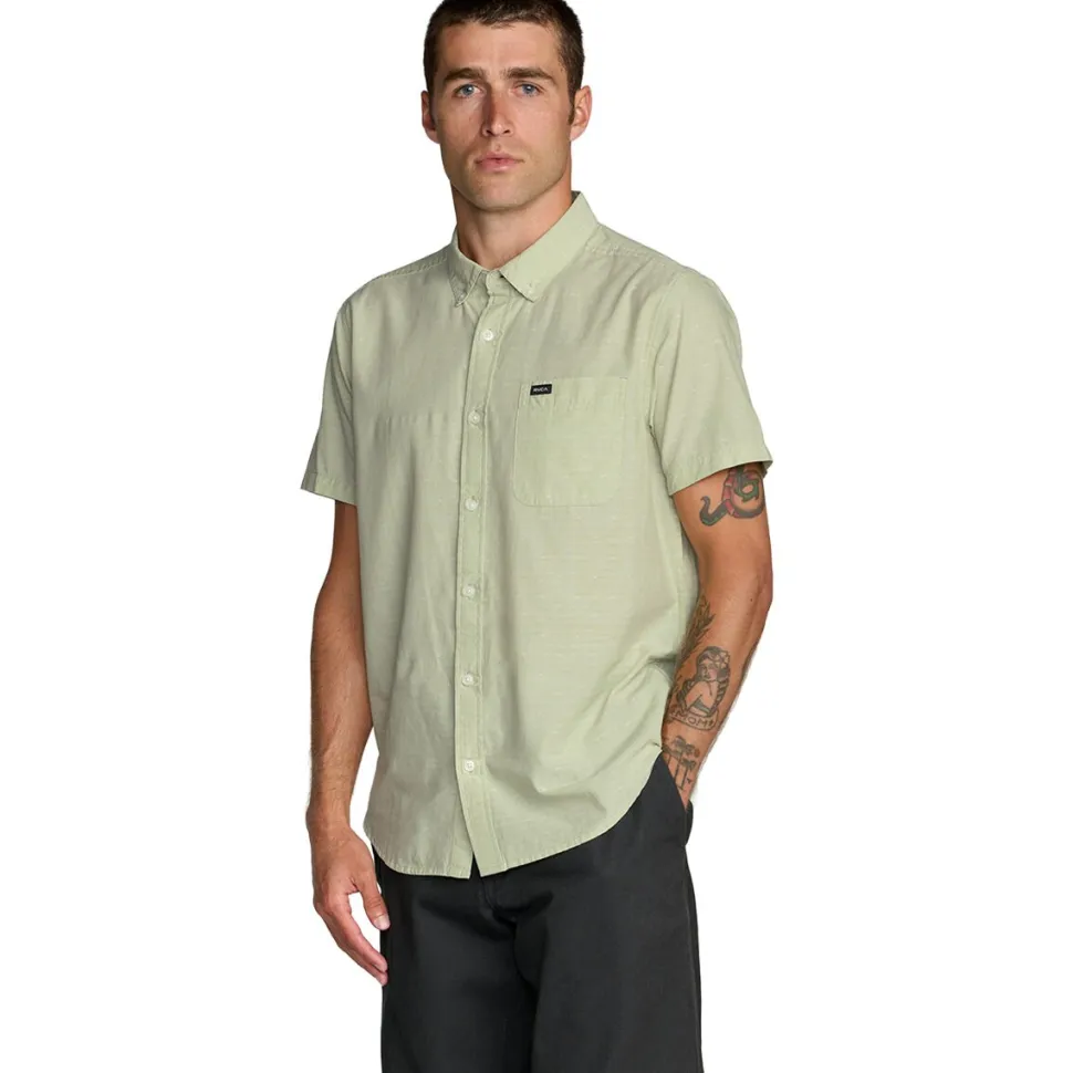 That'll Do Dobby Short-Sleeve Shirt - Men's