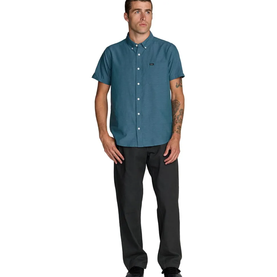That'll Do Dobby Short-Sleeve Shirt - Men's