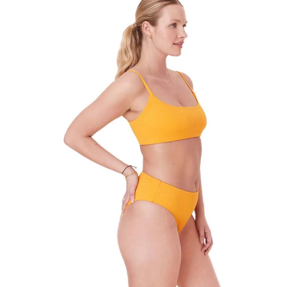 The Maui Wide Rib Bikini Top - Women's