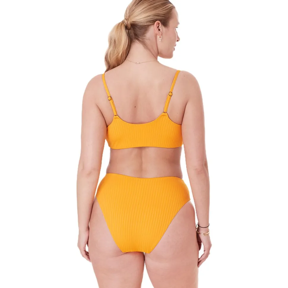 The Maui Wide Rib Bikini Top - Women's