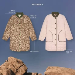 The Reversible Down Treeline Puffer - Women's