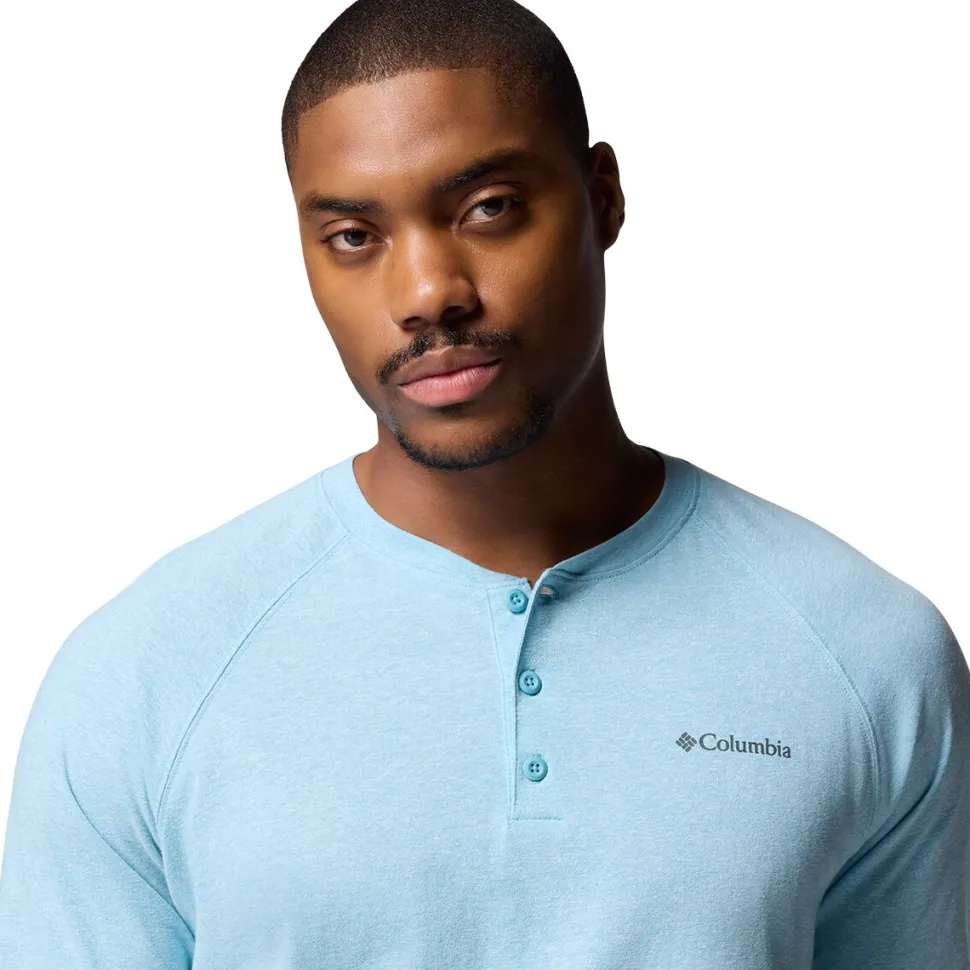 Thistletown Hills Raglan Henley Shirt - Men's