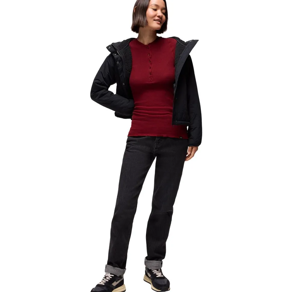 Touchstone Long-Sleeve Henley Shirt - Women's