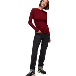Touchstone Long-Sleeve Henley Shirt - Women's