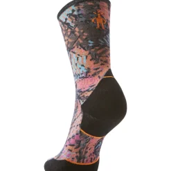 Trail Run Targeted Cushion Triangle Prism Crew Sock -Women's