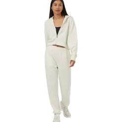TreeTerry Oversized Cropped Zip Hoodie - Women's