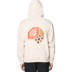 Tri-Color Logo Garment Dyed Hoodie - Men's